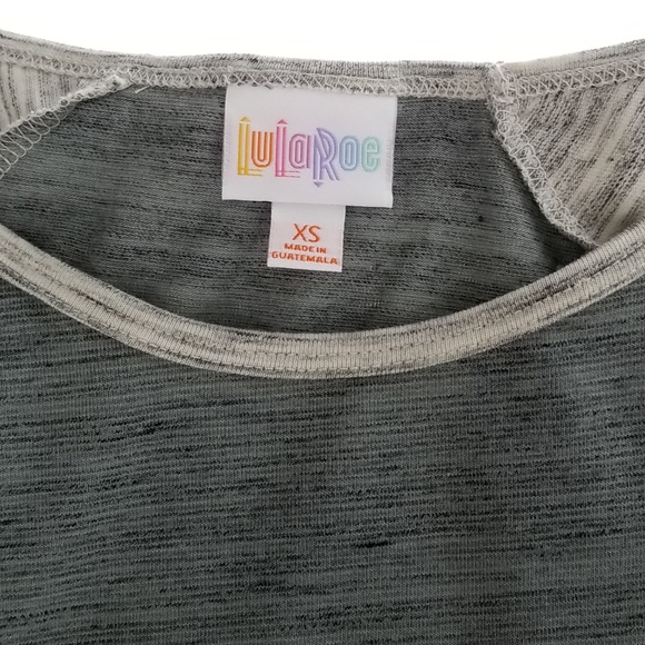 SOLD!!  XS Heathered Dark Gray IRMA Tunic Shirt Top - Picture 6 of 6